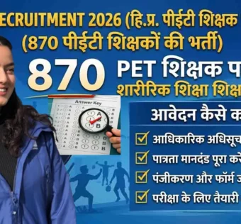HP Education Department Recruitment 2026 for 870 Posts