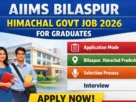 Himachal AIIMS Bilaspur Govt Job 2026 for Graduate
