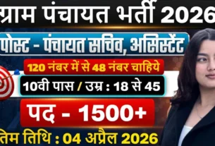 Himachal Panchayati Raj Vibhag Bharti 2026 Notification