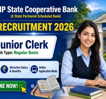 HP State Cooperative Bank Recruitment 2026 for Junior Clerk