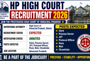 HP High Court Recruitment 2026
