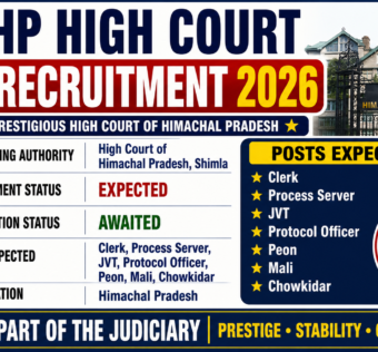 HP High Court Recruitment 2026