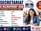 HP Secretariat Clerk Recruitment 2026 for 40 Posts