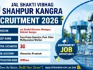 Jal Shakti Vibhag Shahpur Kangra Recruitment 2026 for 8th Pass