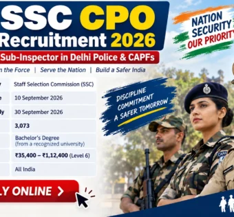 ssc cpo recruitment 2026